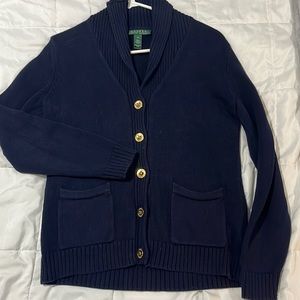 Ralph Lauren button down sweater.